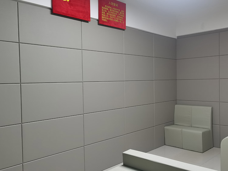 派出所防撞軟包工程案例